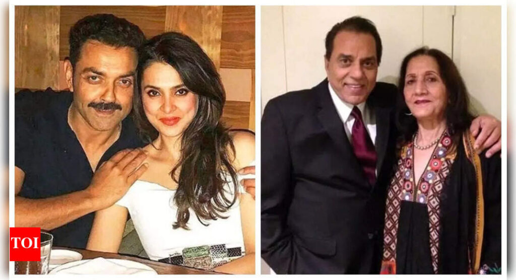 When Bobby Deol's wife Tanya met her in-laws Dharmendra and Prakash Kaur for the FIRST time: 'I was all of 19–really quite nervous' |