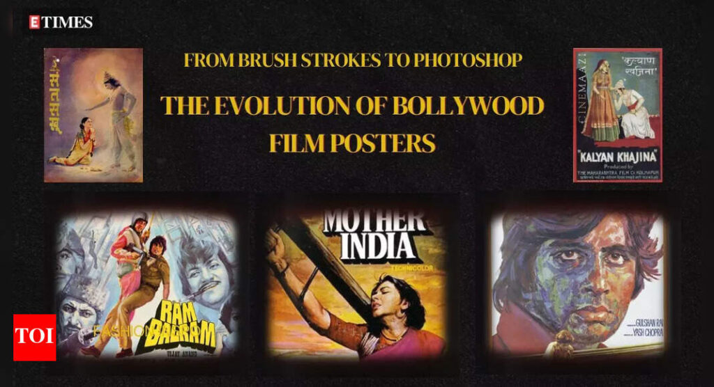 From Brushstrokes to Photoshop: How film posters evolved—and why the original art still matters | Hindi Movie News