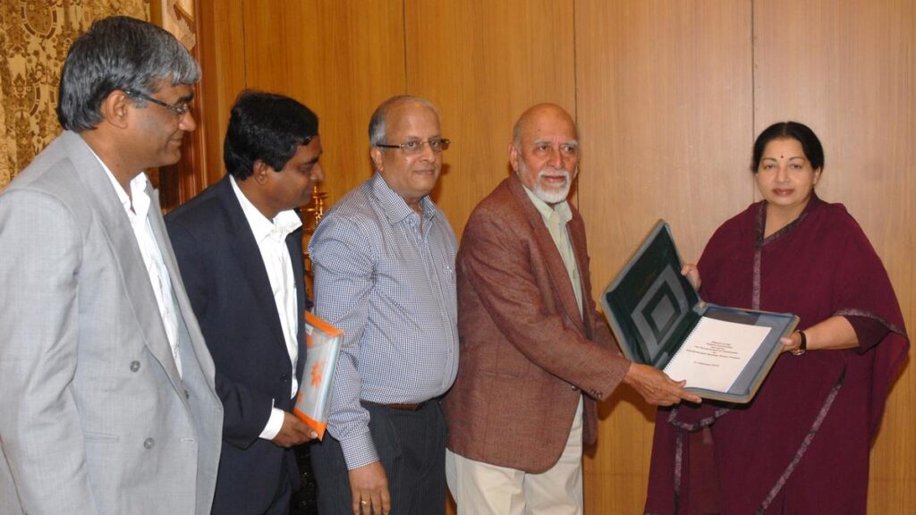 How Jayalalithaa gave up opposition to Kudankulam Nuclear Power Plant project citing nuclear scientist M.R. Srinivasan’s report