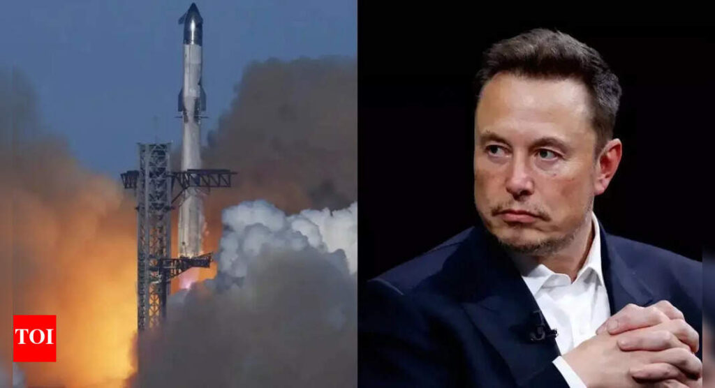 Elon Musk’s SpaceX launches Starship but loses control mid-flight within 30 minutes, crashes into Indian Ocean | Watch video |