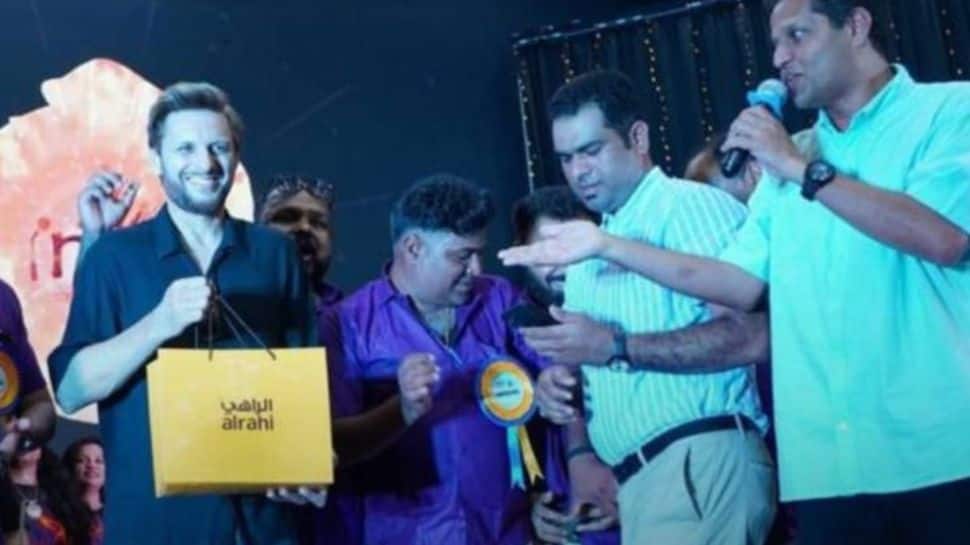Shahid Afridi Welcomed By Kerala Community In Dubai, Days After Pahalgam Attack Sparks Backlash - Watch | Cricket News