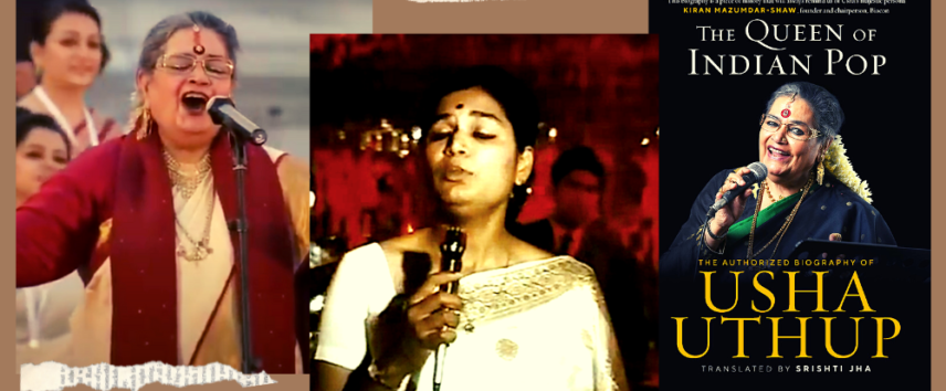 The Life & Times Of Usha Uthup, The Unconventional 80s Queen Of Indian Pop In A Saree
