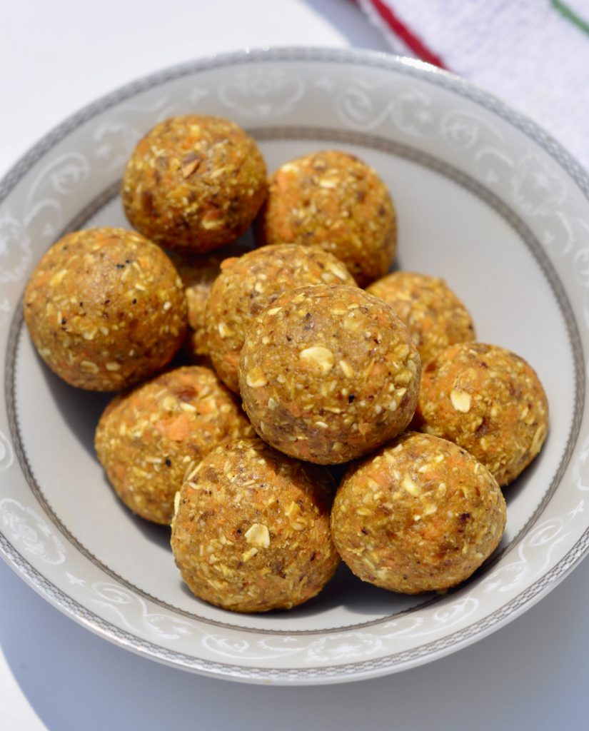 Carrot Cake Energy Bites - Anto's Kitchen