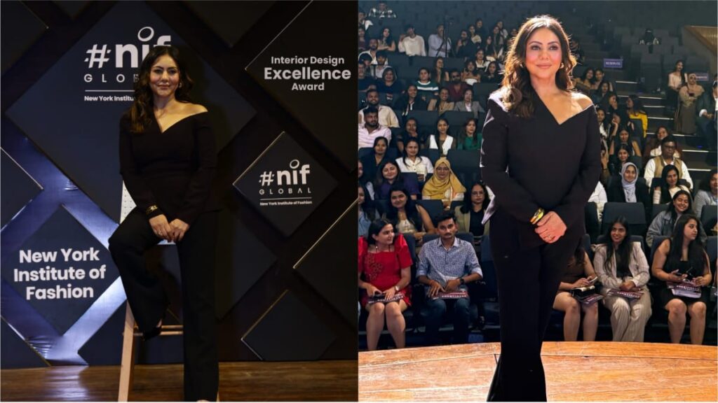 Gauri Khan Honours India’s Rising Interior Design Talent at NIF Global Excellence Awards