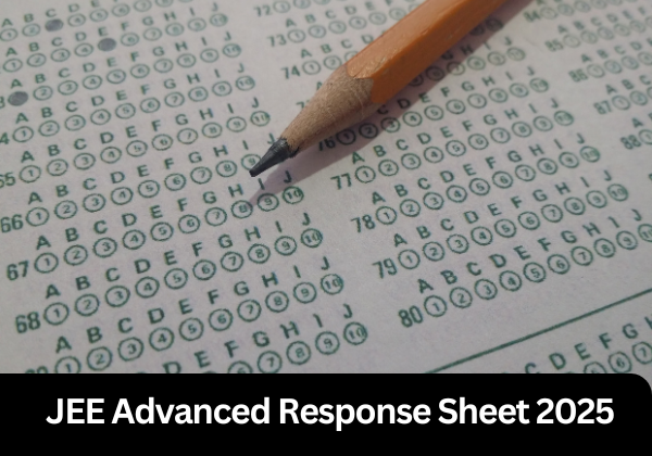 JEE Advanced Response Sheet 2025