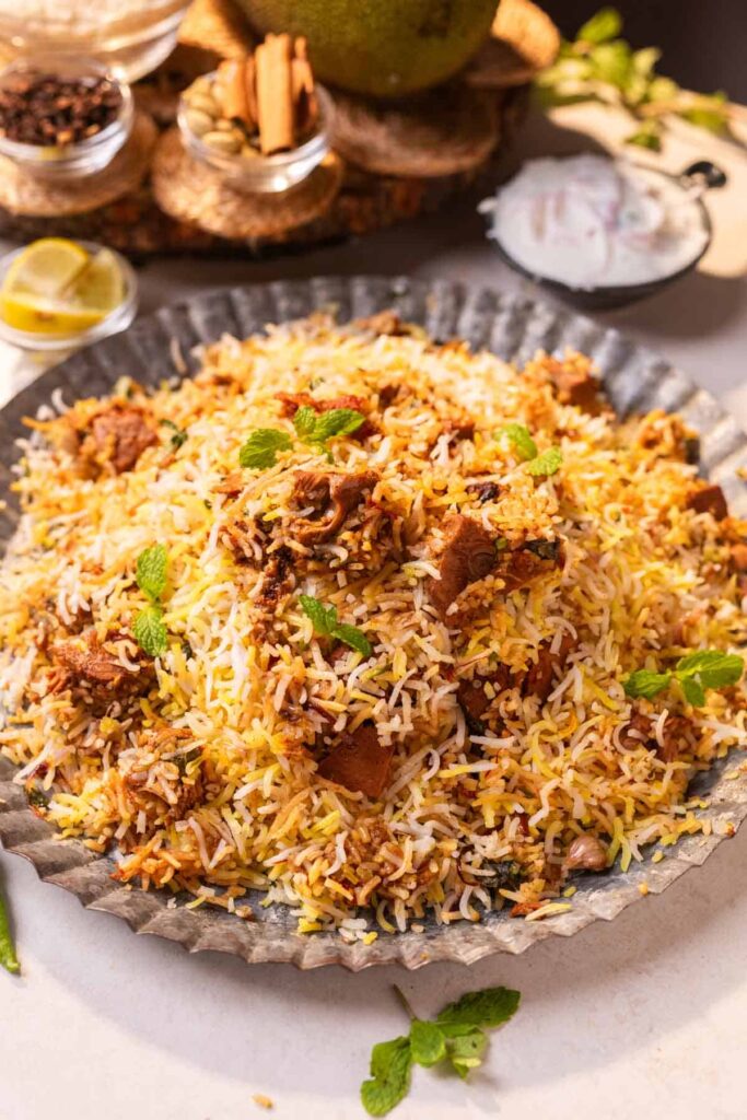 Jackfruit Biryani | Kathal Biryani