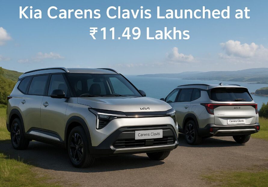 Kia Carens Clavis Launches as the Ultimate Big, Bold Family Vehicle Starting at ₹11.49 Lakh