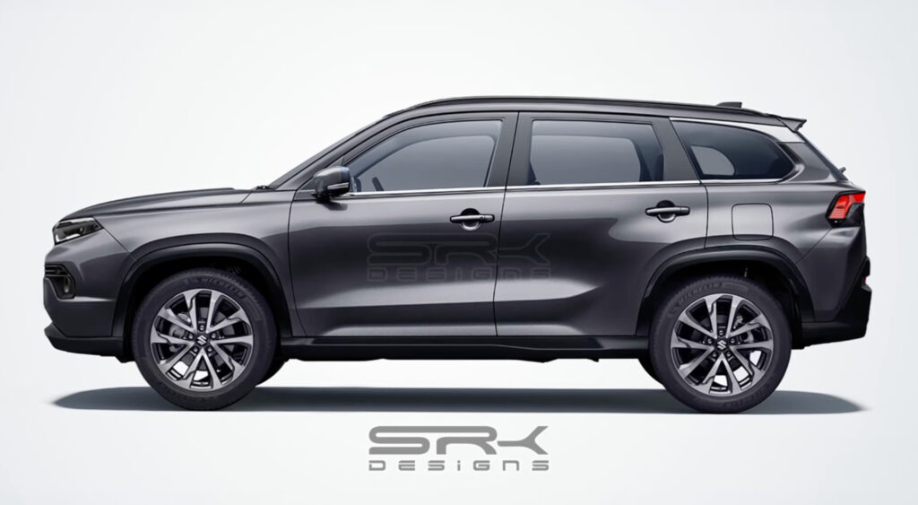 Maruti Grand Vitara 7-Seater Rendered