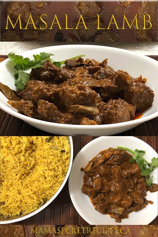 masala goshth lamb