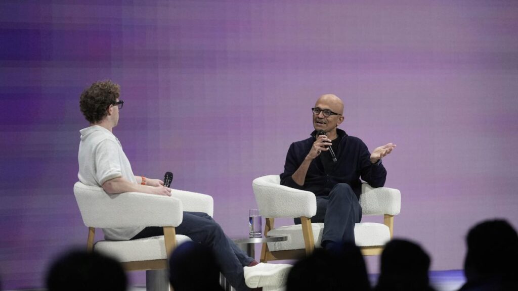 Microsoft and Meta Platforms lead Wall Street higher
