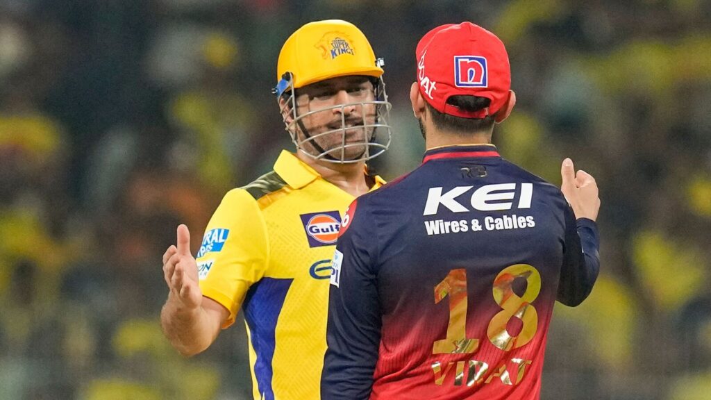 RCB vs CSK; Best of Virat Kohli and MS Dhoni in IPL matches in Bengaluru