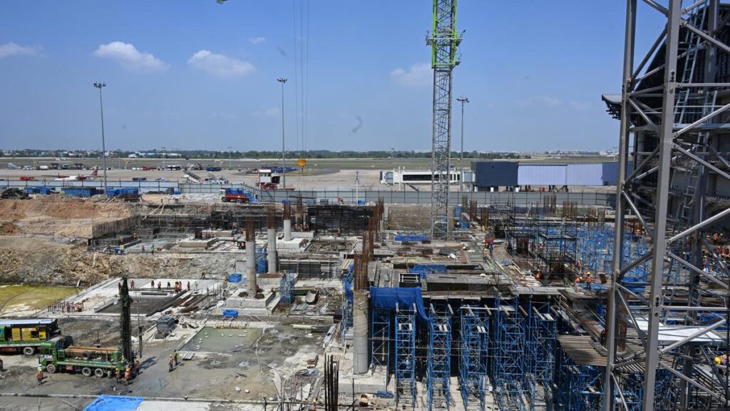Chennai airport pushed to the sixth spot in passenger traffic