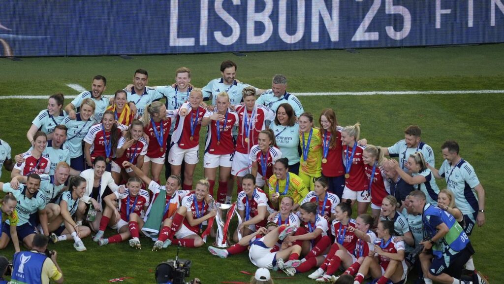 Arsenal stuns Barcelona to win the Women’s Champions League