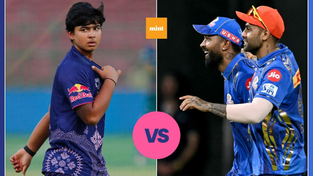 RR vs MI today: Who’ll win? Prediction, fantasy team; can the Vaibhav Suryavanshi factor stop Mumbai’s winning chariot?