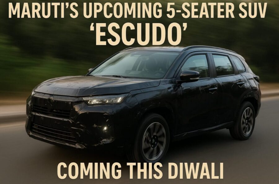 Maruti’s Most Anticipated SUV Yet? The Escudo to Debut This Diwali With Powerful Features & Value!