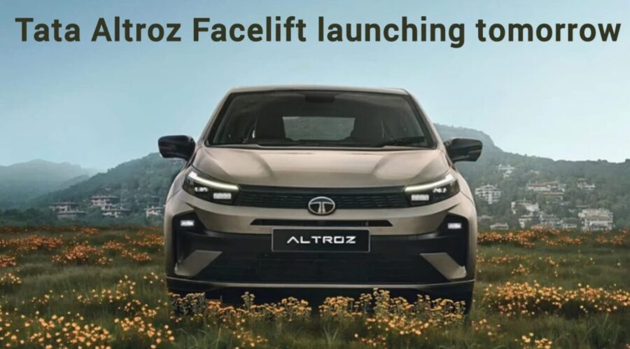 2025 Tata Altroz Facelift Launch Tomorrow with Bold New Features