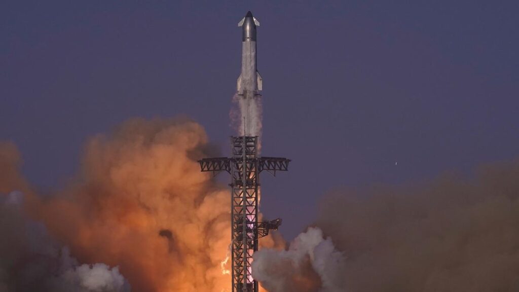 SpaceX launches Starship megarocket again, it blows up over Indian Ocean in latest bumpy test