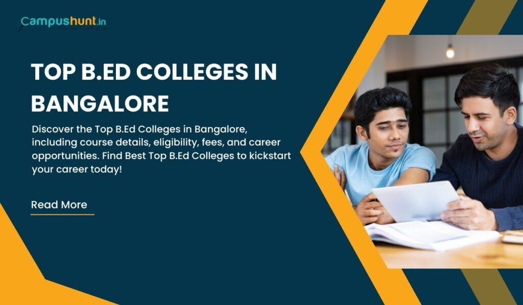 Top B.Ed Colleges in Bangalore