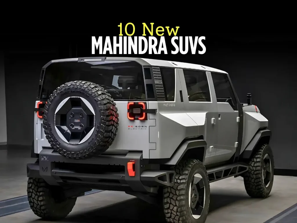 Mahindra To Launch 10 New SUVs In 2025-2026