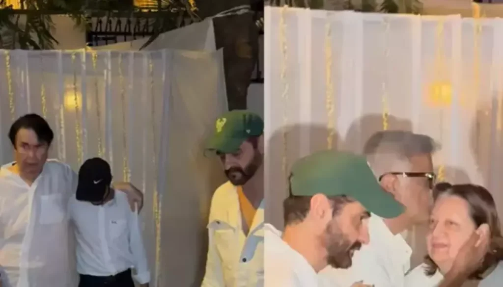 Late, Nirmal Kapoor's Sons, Sanjay, Boney Come To Drop Randhir, Babita As They Came To Offer Respect