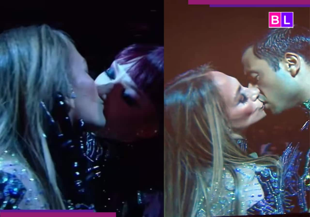 Jennifer Lopez kisses dancers on stage, fans react as video goes viral