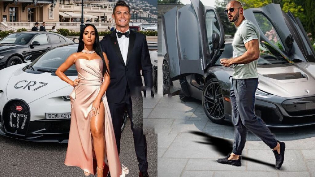 Cristiano Ronaldo vs Andrew Tate Car Collection Comparison