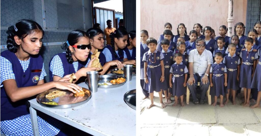 66-YO Provides Free Education & Shelter to Girls With Visual Impairments