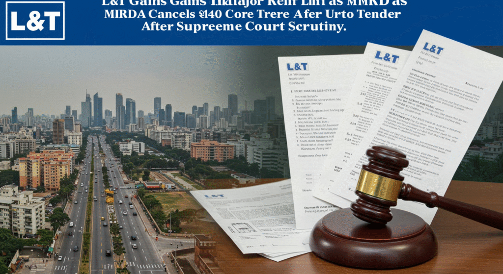 L&T Gains Major Relief as MMRDA Cancels ₹14,000 Crore Tender After Supreme Court Scrutiny