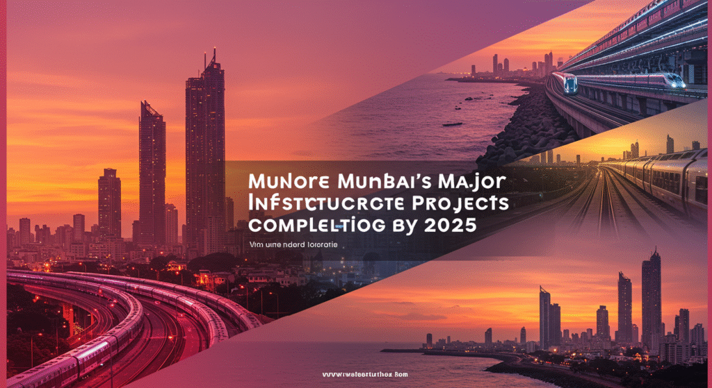 Explore Mumbai's major infrastructure projects completing by 2025
