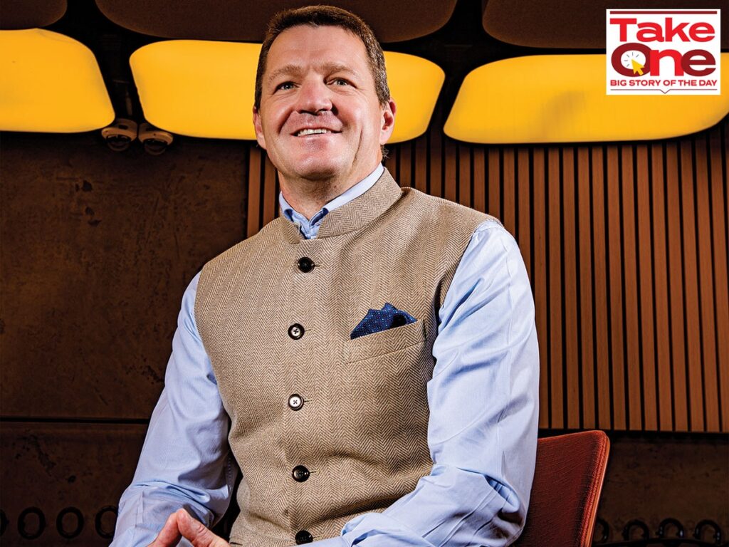 Pieter Elbers, CEO, IndiGo Airlines. Image: Amit Verma