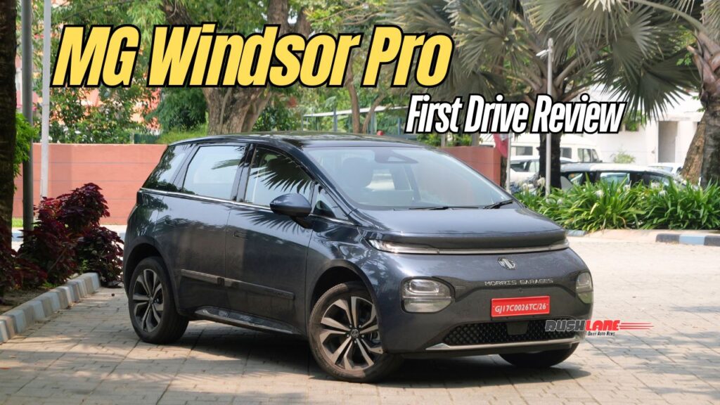 MG Windsor Pro First Drive Review