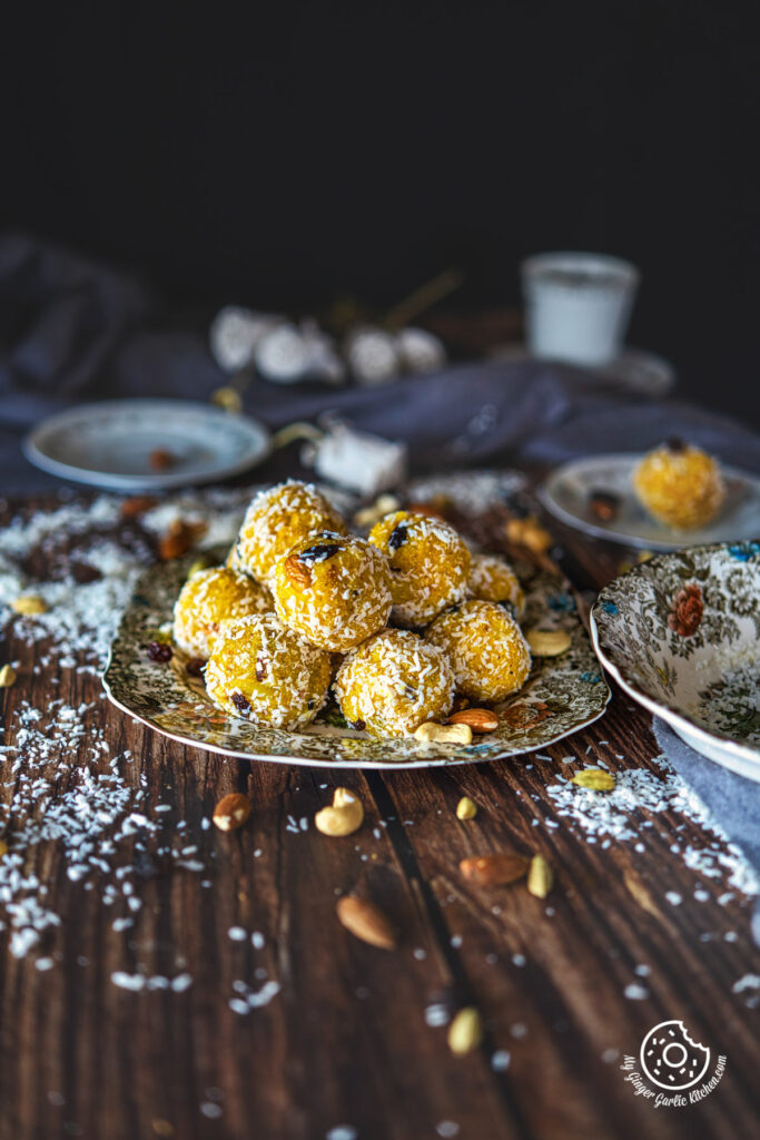 Easy Pineapple Ladoo