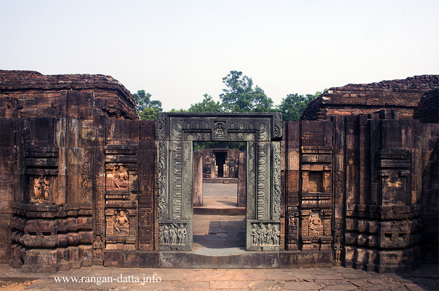 Stone door frame, Monastery 1, Ratnagiri
