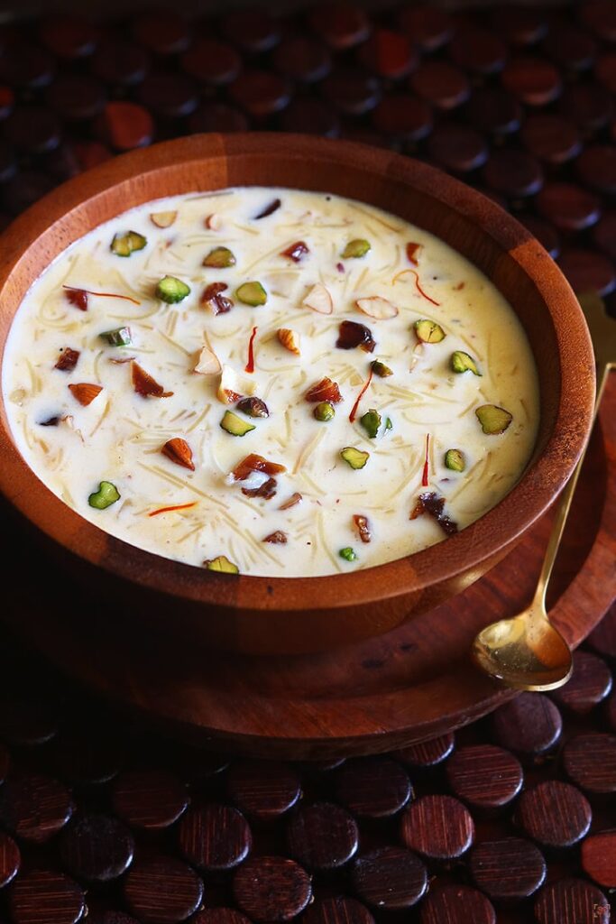sheer khurma served