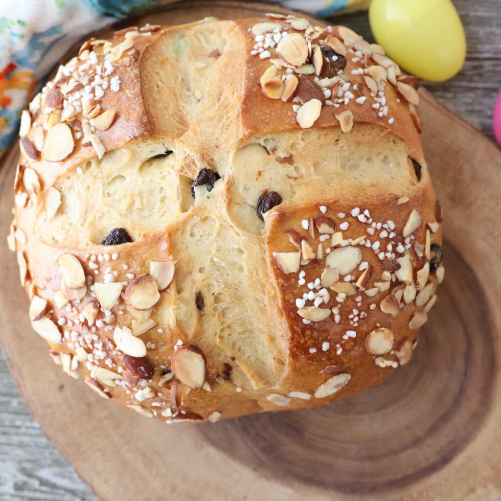 Sourdough Osterbrot: German Easter Bread