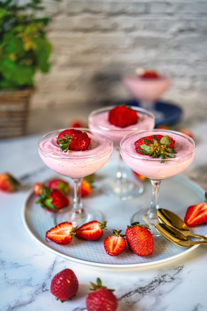 Strawberry Coconut Mousse Recipe