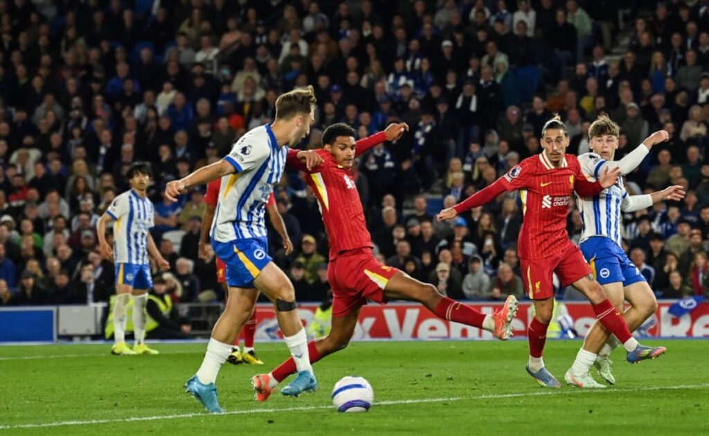 Liverpool Rocked By Brighton's Late Fightback