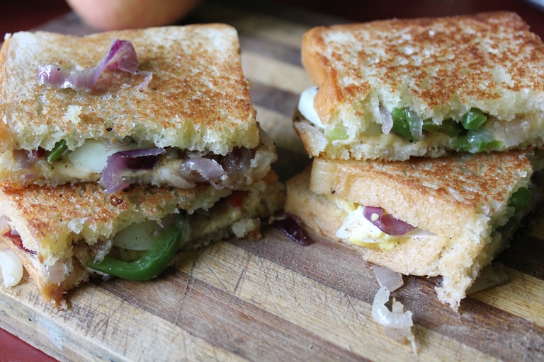 Egg Sandwich Recipe (Boiled Egg Sandwich)