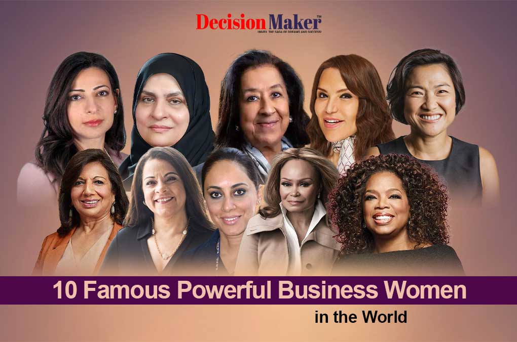10 Famous Powerful Business Women in the World