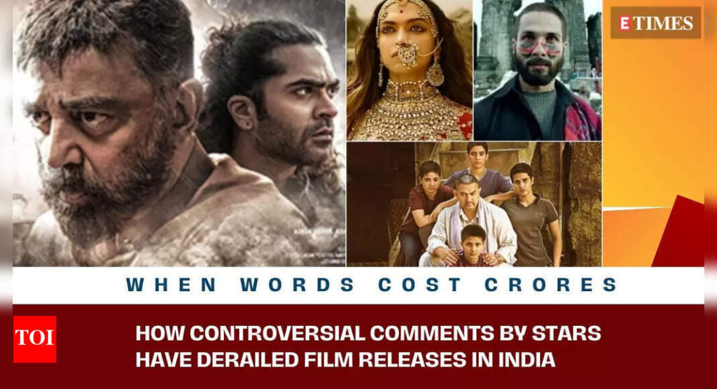 When words cost crores: How controversial comments by stars have derailed film releases in India | Hindi Movie News