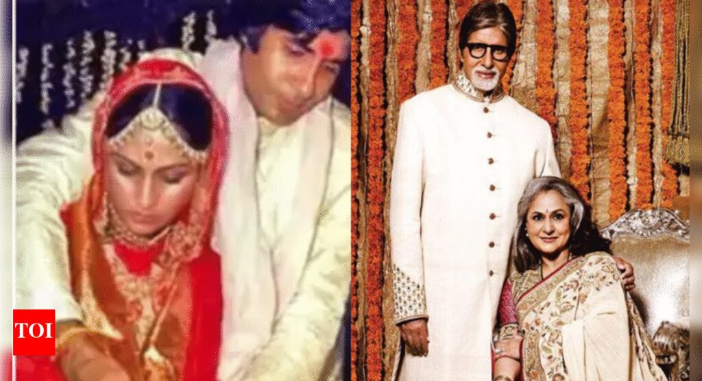 When a priest objected to Amitabh Bachchan and Jaya Bachchan’s inter-caste marriage: ‘He was not a Bengali and…’ | Hindi Movie News
