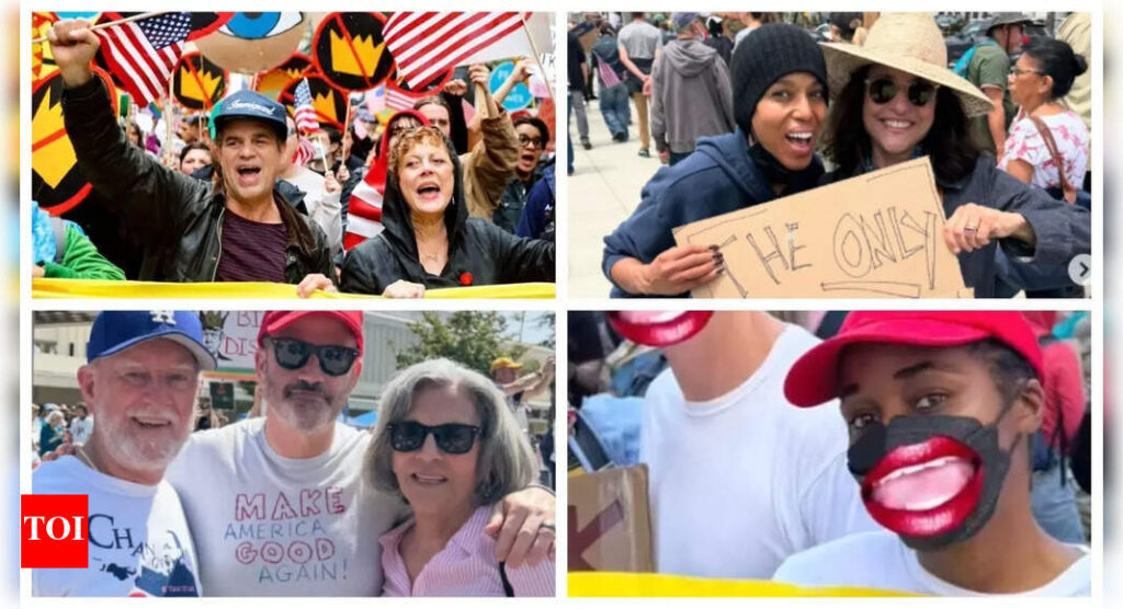 No Kings: Mark Ruffalo, Kerry Washington, Ayo Edebiri, Glenn Close and other Hollywood stars join protests against Donald Trump |