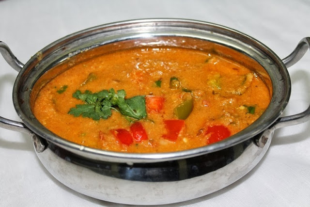 Capsicum Kurma (Korma) Recipe