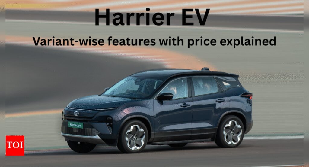 Tata Harrier EV: Variant-wise features with price explained