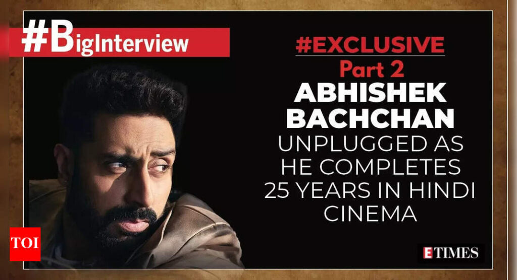 ABHISHEK BACHCHAN UNPLUGGED (Part 2): 'For us Amitabh Bachchan is a hero, but he's allowed to be human, he's a father, a grandfather' - EXCLUSIVE | Hindi Movie News