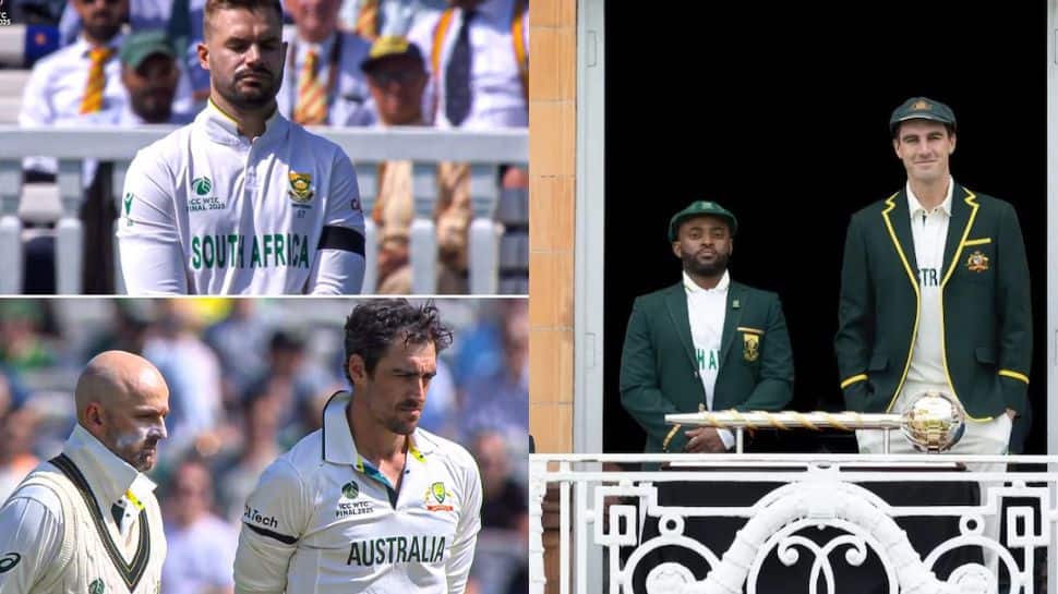 WTC Final 2025: Explained – The Reason Behind Black Armbands Worn By AUS And SA Players | Cricket News
