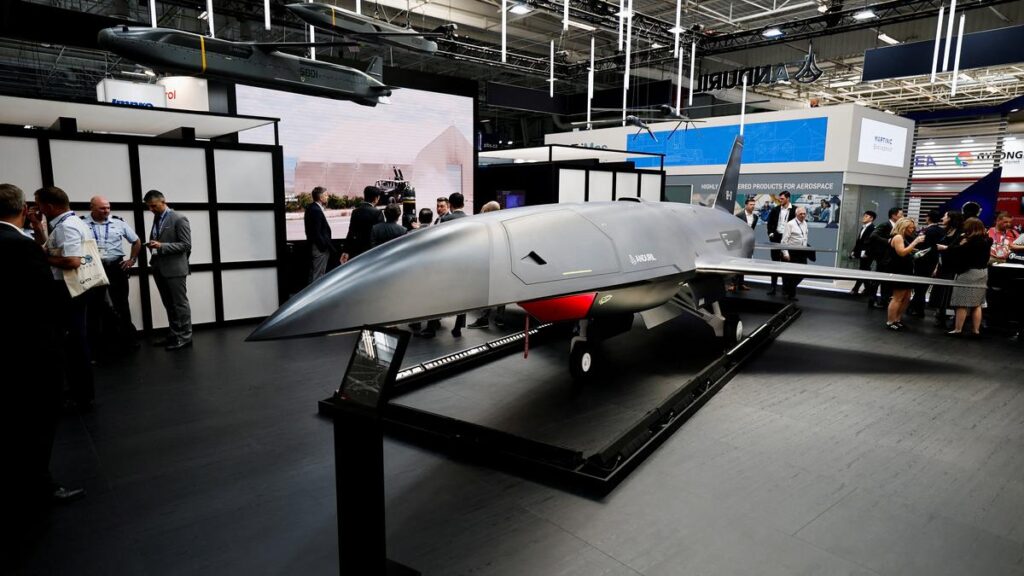Drone makers battle for air dominance with ‘wingman’ aircraft