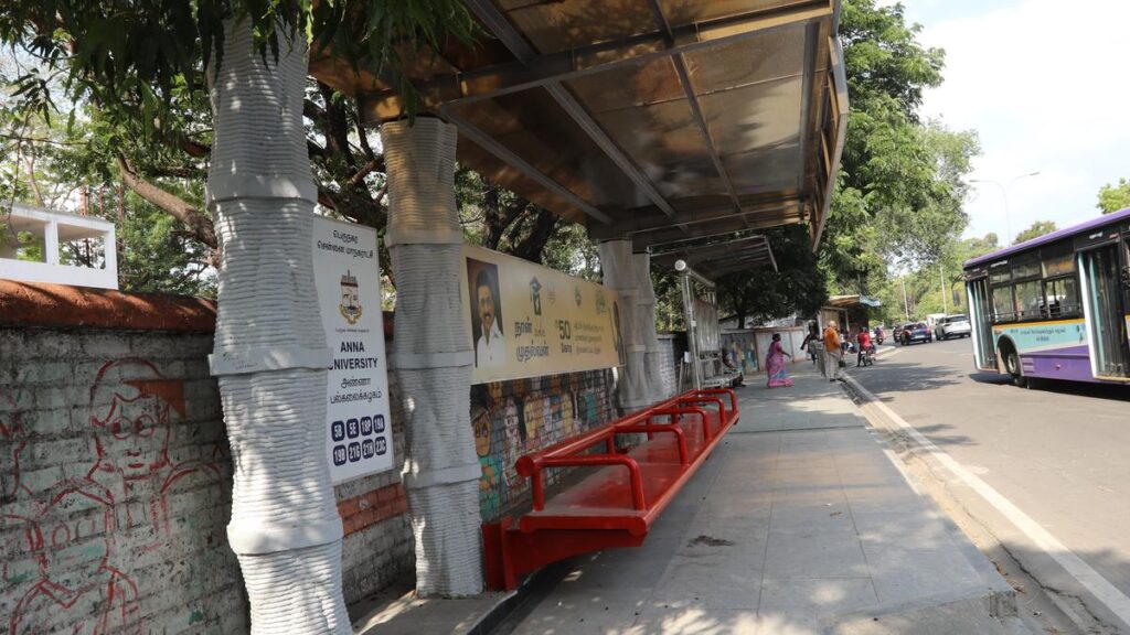 Rethinking bus shelters: 3D-printed ones come up in busy routes