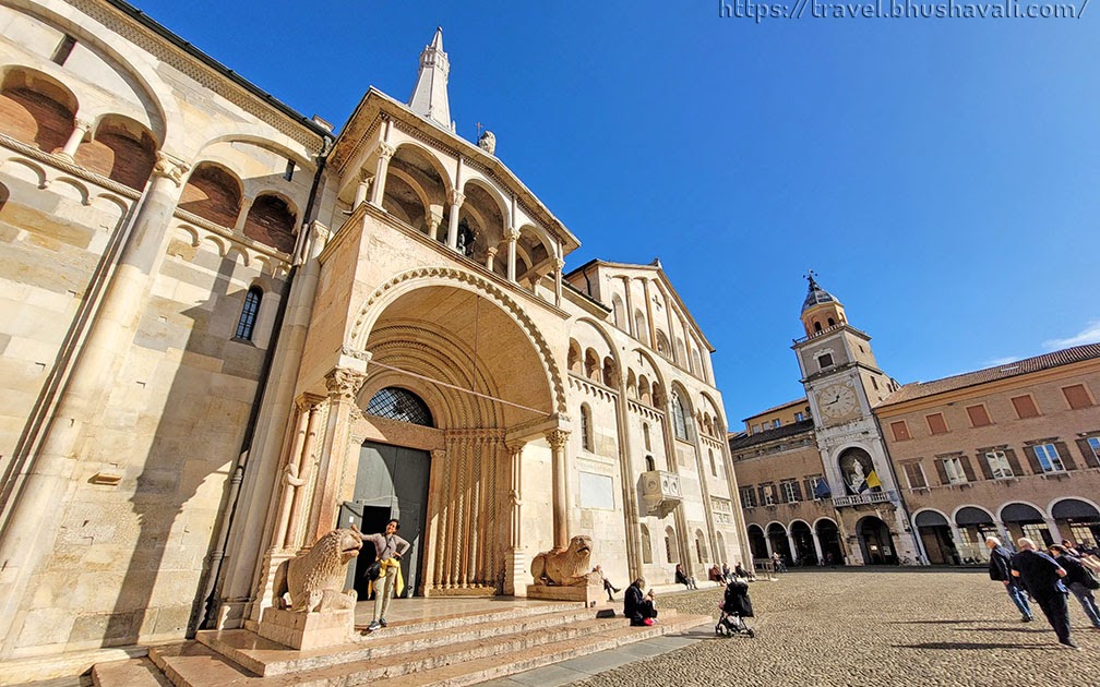 A travel guide to the UNESCO Sites in Modena - Cathedral, Torre Civica and Piazza Grande | My Travelogue