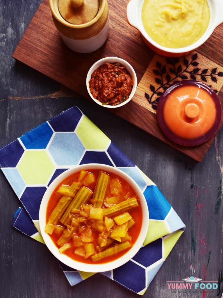 Drumstick Raw Mango Curry